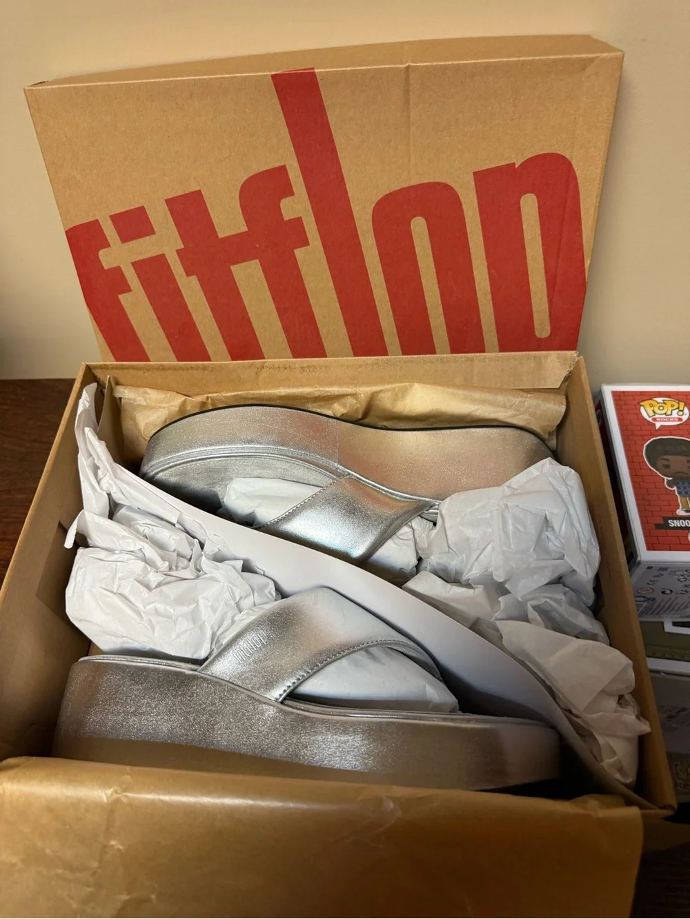 Fitflop bnib silver